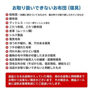 布団 クリーニング 2枚 防ダニ加工 抗菌 羽...の詳細画像5