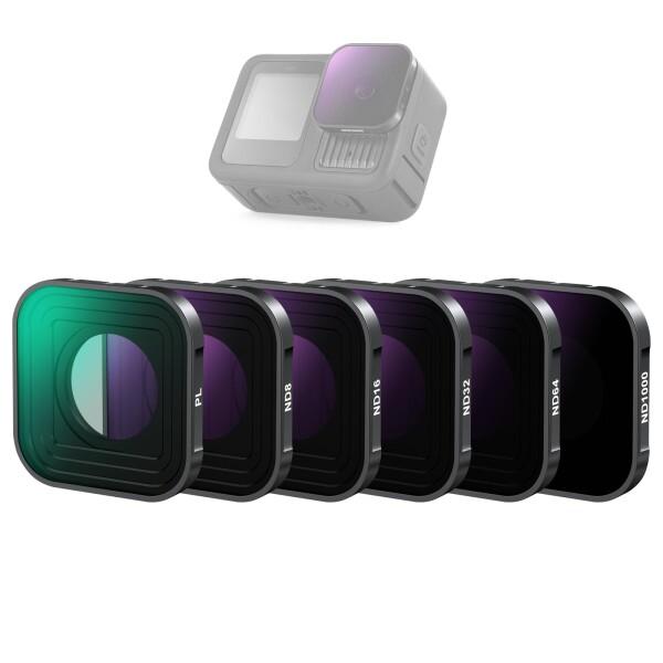 NEEWER CPL NDフィルター コンパチブルGoPro Hero 13 12 11 10 9 ...