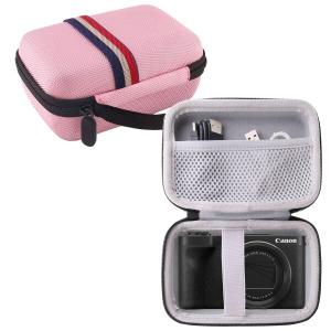 Canon PowerShot S5IS ケース、カバー付 PowerShot V1 ケース PUレザーハーフケース ハーフカバー 保護ケース