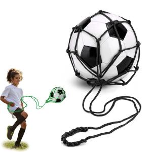 Vitalux サッカーボールネット リフティング練習用 トレーニングバッグ 収納兼用 大人子供兼用 肩