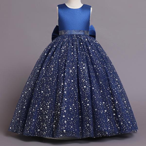 子供ドレス ワンピース 110-160 フォーマル ドレス 子供 キッズ ジュニア 女の子 星子供 ...