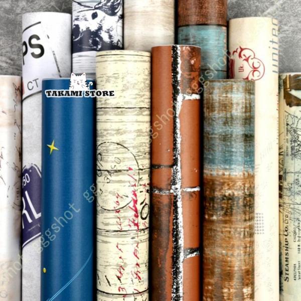 壁紙 レンガ 10m はがせる 北欧風 剥がせるリメイクシート 防汚 防カビ 厚手 diy 貼っては...