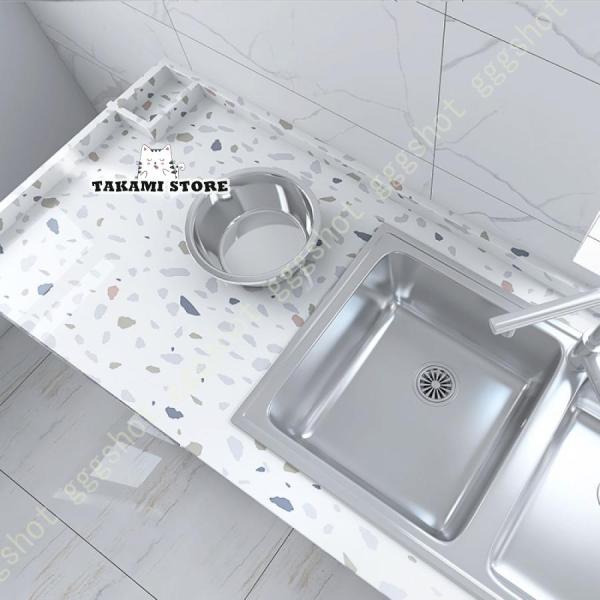 大理石シート 壁紙シール リメイクシート キッチン カッティングシート はがせる 防水 ウォールステ...