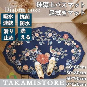 カバーのみ バスマット 珪藻土 ソフト ノンアスベスト 珪藻土