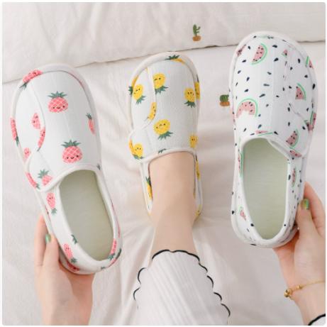 ルームシューズ レディース かかと付きスリッパ 入院 洗える 携帯用 おうちスリッポン 22.5cm...