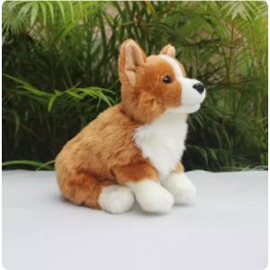 ぬいぐるみ 犬 もふもふ コーギー 茶色 グッズ クッション わんちゃん アニマル 動物 かわいい ...