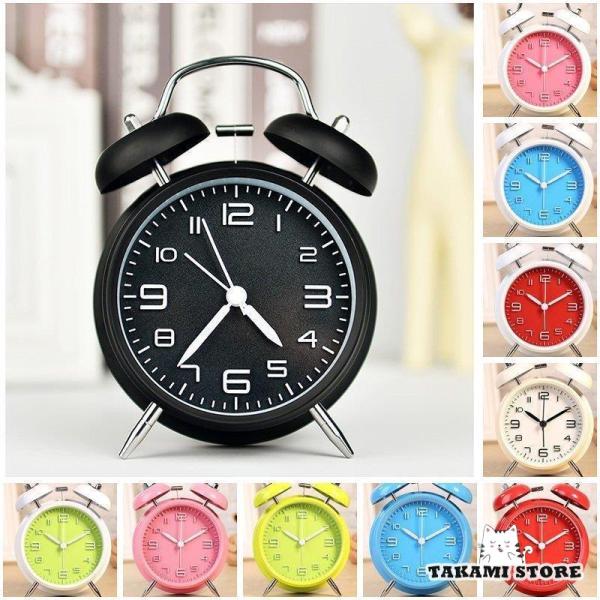 置時計 置き時計 目覚まし時計 インテリア時計 子供 おしゃれ プレゼント 大音量 アナログ 北欧 ...