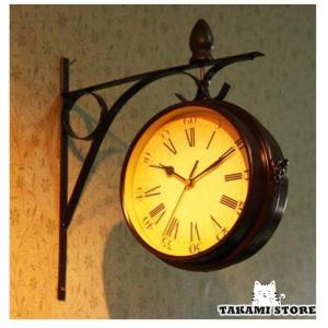 SPICE of Life（スパイス オブ ライフ） 壁掛け 両面 時計