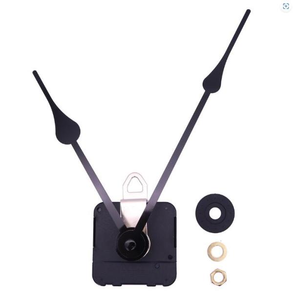 プラスチック製サイレントスイープクォーツウォールクロックムーブメントメカニズムDIY修理部品