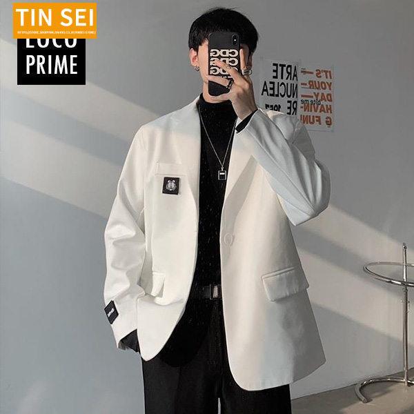 テーラードジャケット メンズ ジャケット ブレザー 無地 長袖 細身 紳士用 テーラード アウター ...