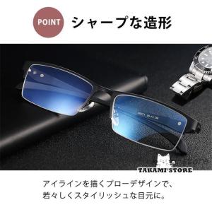 老眼鏡 サングラス メンズ ブルーライトカット...の詳細画像4