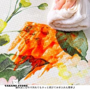 キッチンマット 拭ける キッチンラグ 北欧 ラ...の詳細画像2