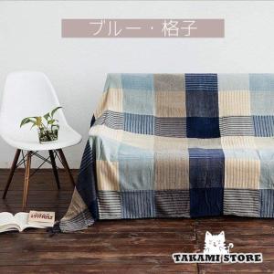 マルチカバー 北欧風 ソファカバー ベッドカバ...の詳細画像1