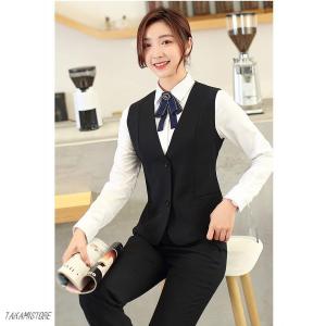 レジィーナロマンティコ ベスト ストライプ スーツベスト 美品 フォーマル 上品 ベスト フォーマルベスト レディースベスト ビジネスベスト 制服