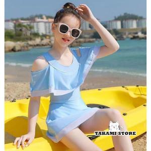 水着 子供水着 韓国風 こども ジュニア 女児...の詳細画像5