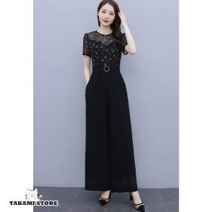 パンツドレス かっこいい パーティードレス 結婚式 お呼ばれドレス