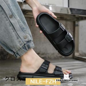 ビーチサンダル レディース メンズ 5色 スリ...の詳細画像1