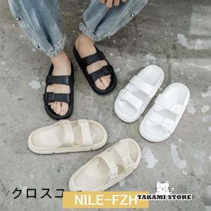 ビーチサンダル レディース メンズ 5色 スリ...の詳細画像3