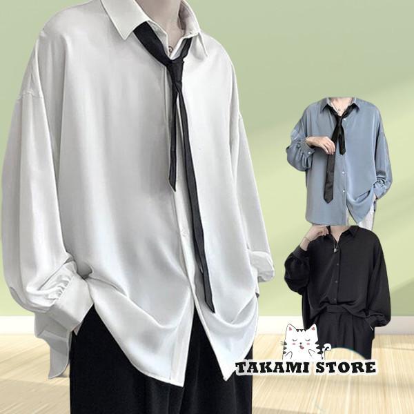 長袖シャツ カジュアルシャツ メンズ 開襟 トップス 長袖 ボタンダウンシャツ 着痩せ オシャレ ゆ...