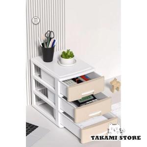 卓上収納ボックス 引き出し 収納ケース おしゃれ  卓上 収納 小物ケース 小物収納 小物入れ 文房具 化粧品 デスク収納 机上用 収納用品 整理 整頓 オフィス｜タカミストア