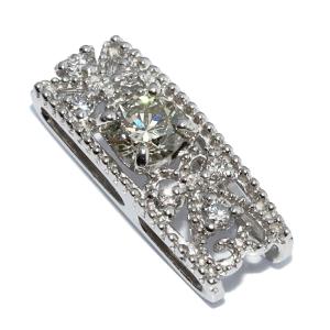 Pt900 プラチナ ダイヤ ペンダント トップ 0.280ct 0.6g KA B