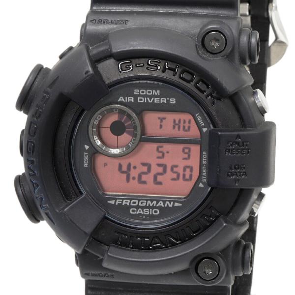 カシオ G-SHOCK(Gショック) フロッグマン リアルブラック DW-8200BK-1JF メン...