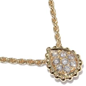 ブシュロン ペンダントネックレス K18YG ダイヤ8P(0.13ct) セルパンボエム ペンダントネックレス XS JPN00611