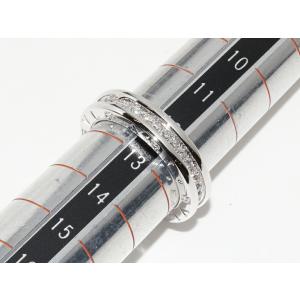 ブルガリ 指輪 K18WG ダイヤ0.45ct...の詳細画像1
