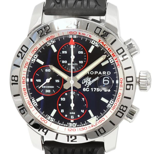 ショパール ミッレミリア GMT クロノ アルファロメオ 750本限定 16/8954/3C メンズ