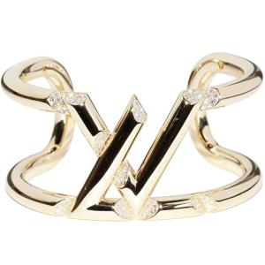 ルイヴィトン K18YG ダイヤ84P(0.75ct) カフバングル LV ヴォルトワン M Q95932 #16