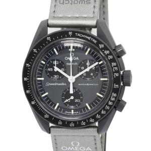 オメガxスウォッチ スピードマスター MoonSwatch ミッショントゥマーキュリー SO33A100 メンズ