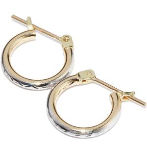 UNOAERRE（ウノアエレ） フープピアス K18YG : たかみ質店 Yahoo!店