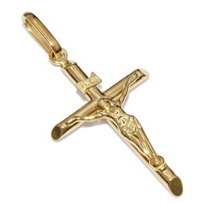 K18 クロス　ネックレストップ　ゴールド 十字架ペンダント　ロザリオ ペンダントトップ K18YG ロザリオクロス : たかみ質店 Yahoo!店 - 通販