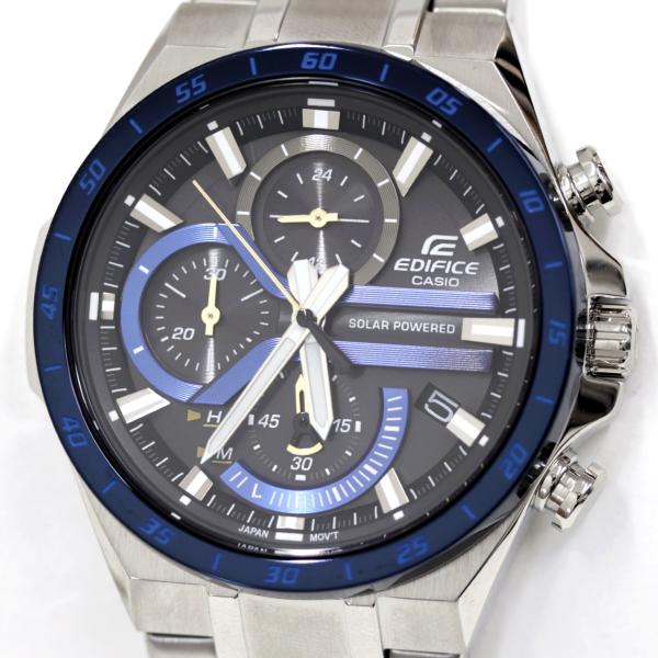 カシオ　エディフィス　EQS-920DB-2AV　腕時計　ソーラー　クォーツ　メンズ