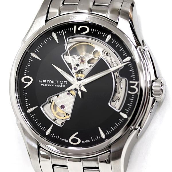 ハミルトン　ジャズマスター　オープンハート　H32565135　腕時計　腕時計　シースルーバック　裏...