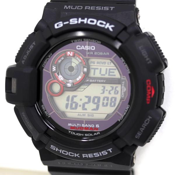 カシオ　G-SHOCK　Gショック　マッドマン　GW-9300-1JF　腕時計　電波ソーラー　クォー...