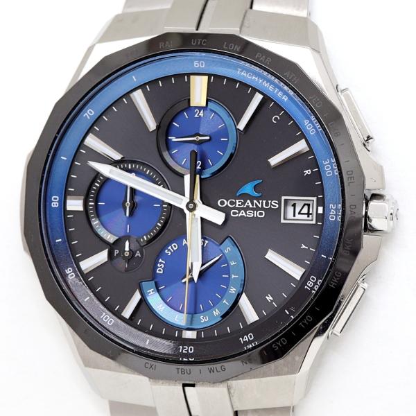 カシオ　オシアナス　OCW-S5000E-1AJF　腕時計　電波ソーラー　Bluetooth　クォー...