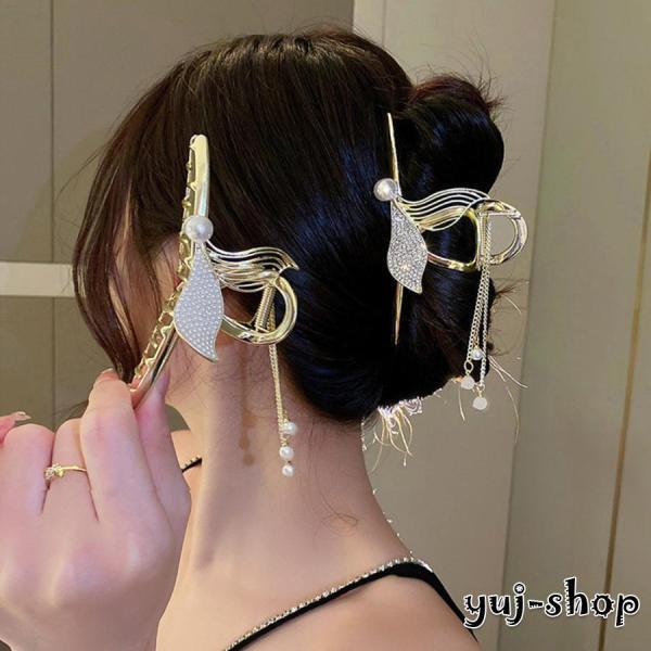 ヘアクリップ ゴージャスヘアアクセサリー