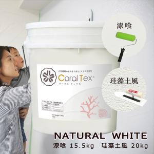 ナチュラルホワイト　すぐ塗れる　西洋漆喰　Coral Tex コーラルテックス