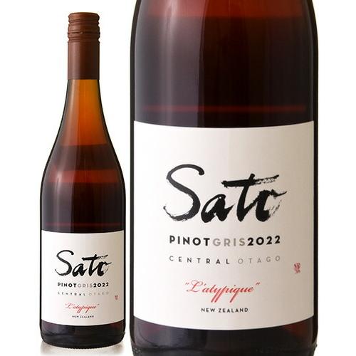 サトウ ピノ グリ ラティピック [ 2022 ]サトウ ワインズ ( オレンジ )