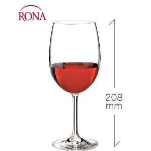 ロナ RONA デイリー レッド 450ml 1脚(ワイングラス ガラ gala) (ワイン(=750ml)11本と同梱可)｜takamura