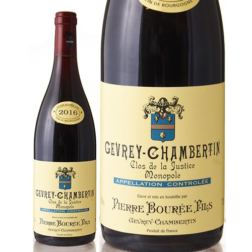 ジュヴレ シャンベルタン クロ ド ラ ジュスティス  [ 2016 ] ピエール ブレ ( 赤ワイ...