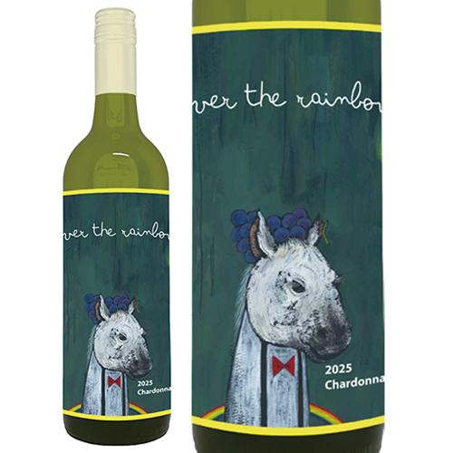 干支ラベル オーバー ザ レインボー シャルドネ（午） [ 2025 ]  絵本作家 谷口智則氏作成...