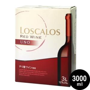 箱ワイン BOXワイン ロスカロス ウーノ 3000ml（3L）バックインボックス パックワイン( 赤ワイン ) キャンプ｜takamura