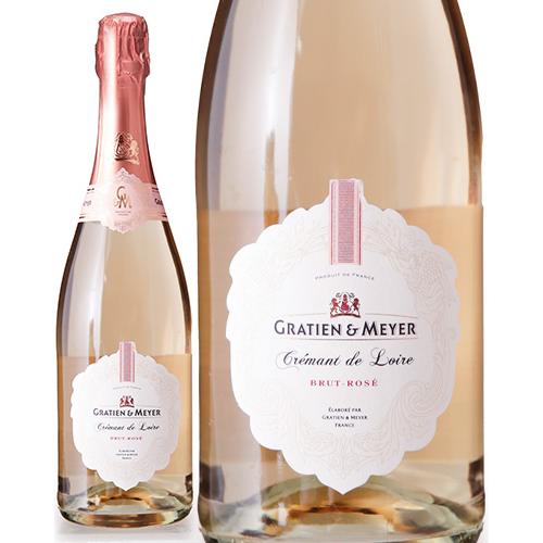 クレマン ド ロワール ブリュット ロゼNVグラシアン メイエ ( 泡 白 )