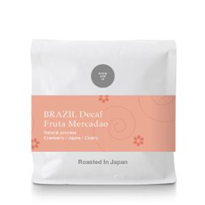 ●200g ブラジル ディカフェ フルッタ デカフェ Brazil Decaf Fruta Mercadao(スペシャルティ・コーヒー)(Specialty Coffee)[C]｜takamura