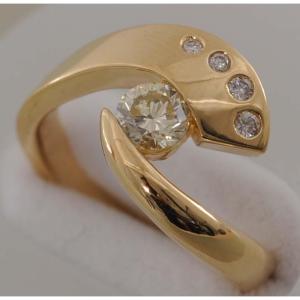 F54】 Pt900 プラチナ900 メレダイヤモンド 0.55ct 大型 デザイン 