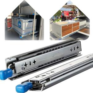 スライドレール 重量用 120 KG、底付けタイプ、400 600 800 1000 mm、3