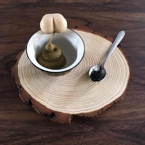 茶こし 茶葉注入器 シリコン茶漉しうんち型 面...の詳細画像4