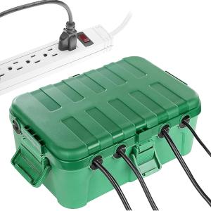 屋外 電源ボックス 防雨型 延長コードカバー ...の詳細画像5